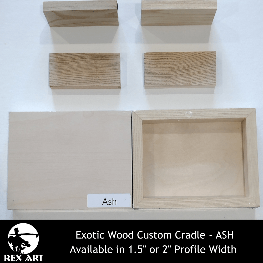 Custom Sized Cradled Wood Panels Rex Art Supplies